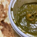 海老ほうれん草カレー