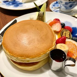  糀種ホットケーキ(丸福珈琲店 ザ・パーラー 大丸京都店)