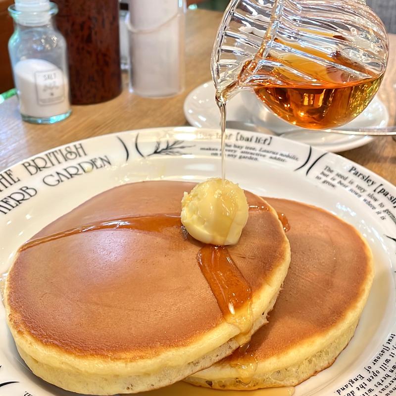 ホットケーキセット　レギュラー(珈琲家 ミニザ)