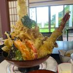穴子入り上天丼(仕出し・お食事処 まるみや)