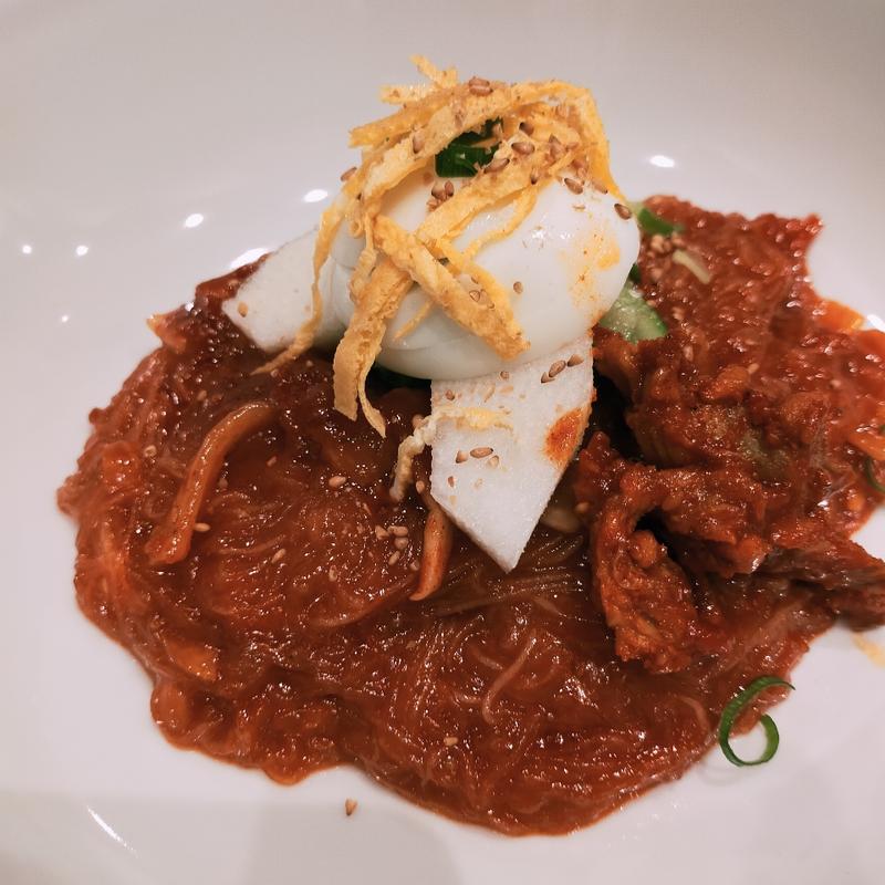 ビビンバ定食B(＋50円で冷麺からビビン麺に変更)(ちるちゃん冷麺)