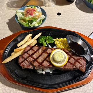 黒毛和牛ステーキランチ(肉の万世 鳩ヶ谷店)