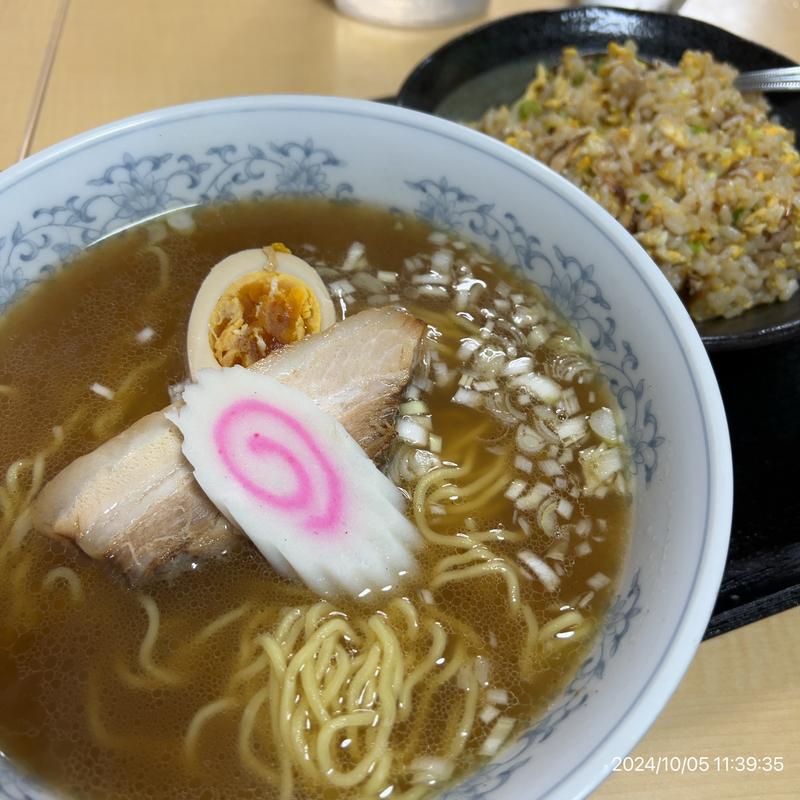 醤油ラーメンセット(翠燕)