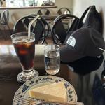 アイスコーヒー+レアチーズケーキ(カフェプロコプ )