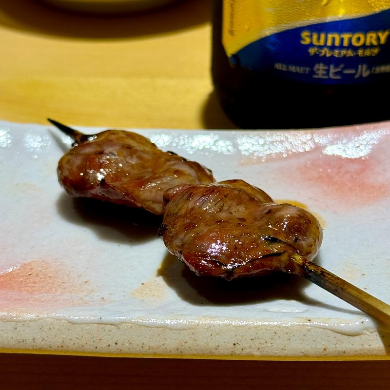 ハツ(炭火焼鳥 華真)