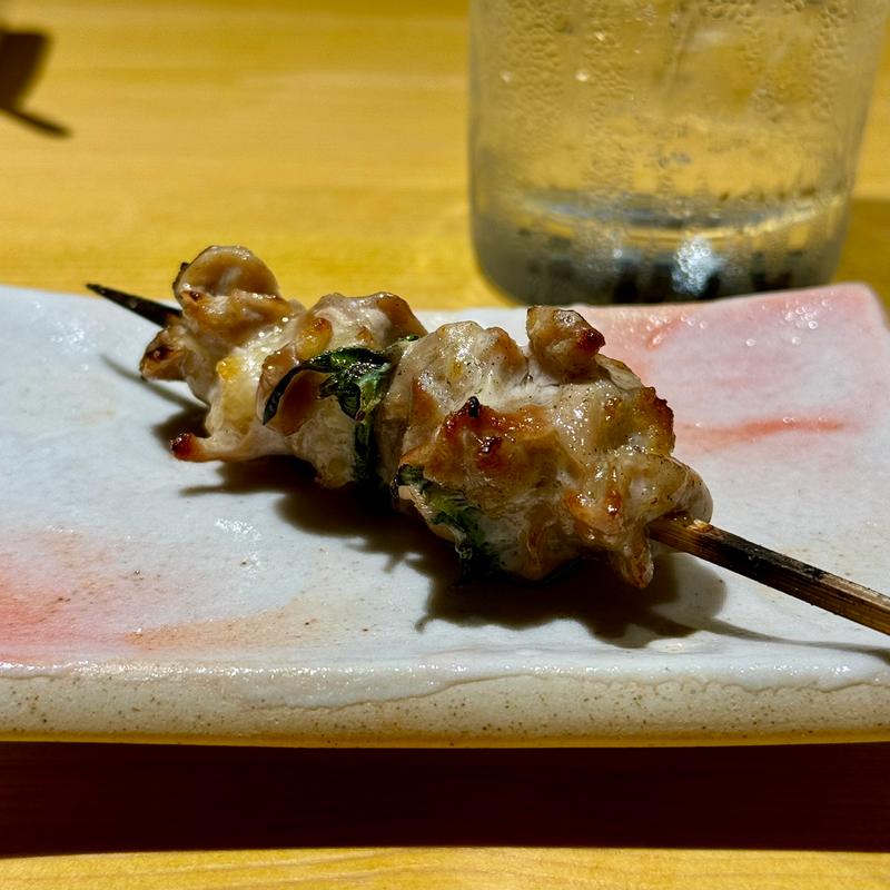 鶏ハラミ(炭火焼鳥 華真)