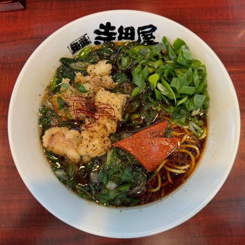 近江牛スタミナホルモンラーメン(麺庭 寺田屋 近江八幡店)