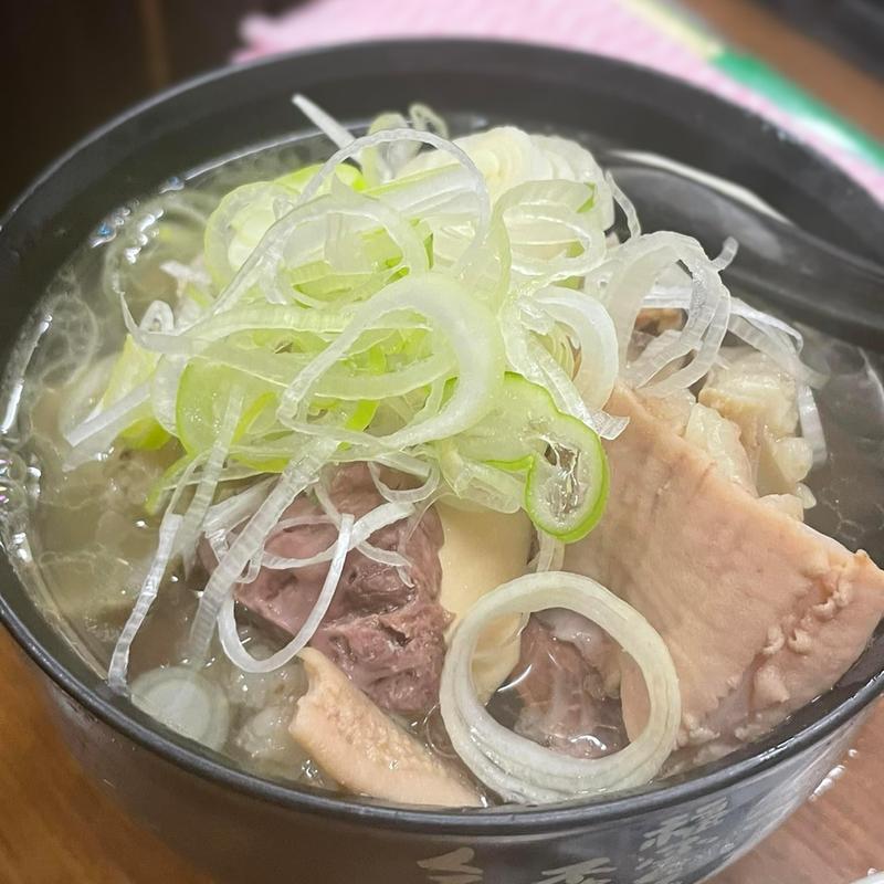 塩もつ煮込み(三福)