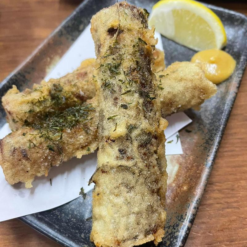 牛蒡の唐揚げ(三福)