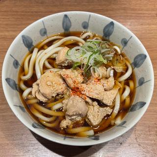 とり肉うどん（とりトッピング）(川村屋 （かわむらや）)