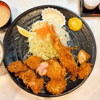 ミックスフライ定食(まるやま食堂 )