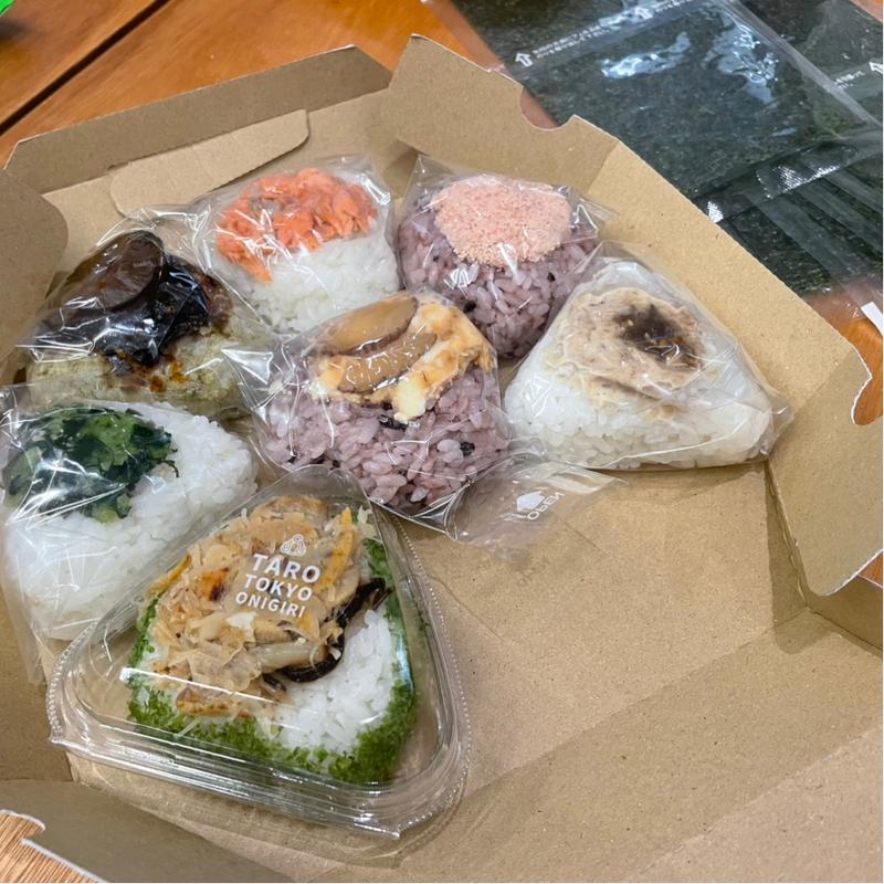 出汁パンチ×3(TARO TOKYO ONIGIRI 渋谷ミヤシタパーク店)