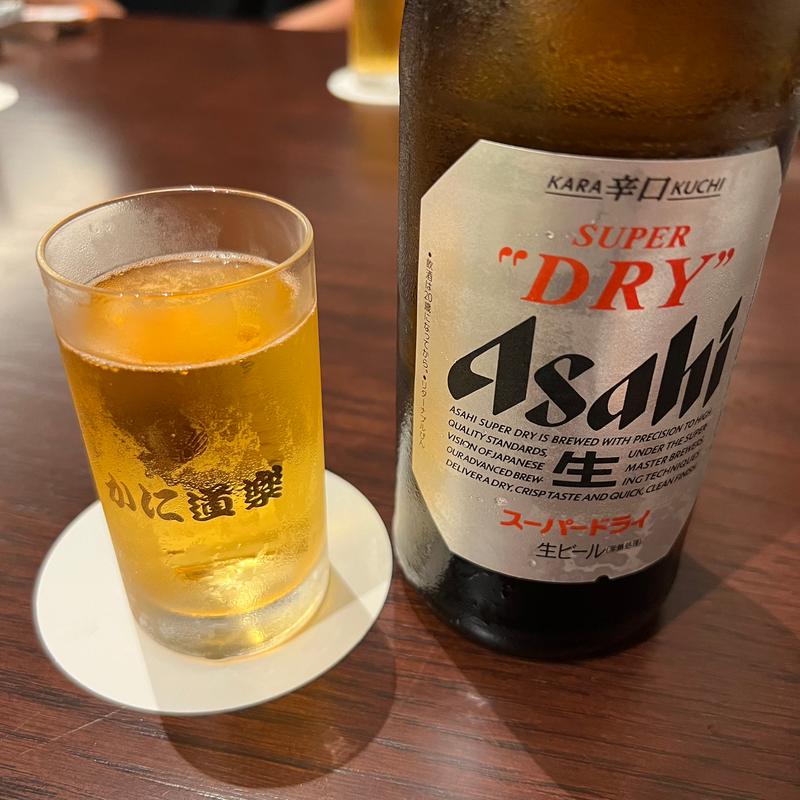 瓶ビール(かに道楽横浜店)