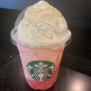 ラブ & ピーチ フラペチーノ(スターバックスコーヒー ウィング上大岡店)