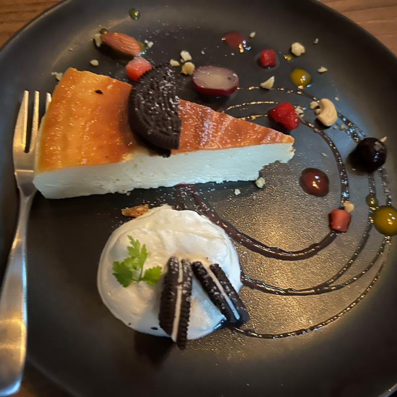 チーズケーキ(Caf'e MID STAMP ebisuカフェミッドスタンプ)