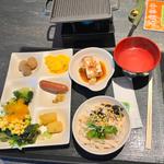 朝食バイキング
