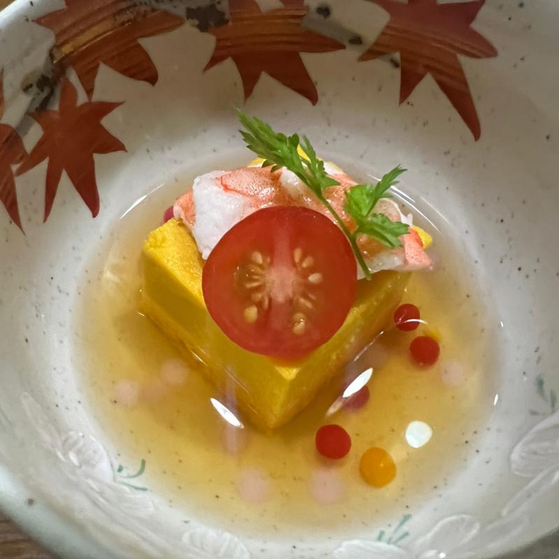 かぼちゃ豆腐(よもぎ)