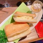 ヒカリでも食べてくれるタマゴサンド&プリン