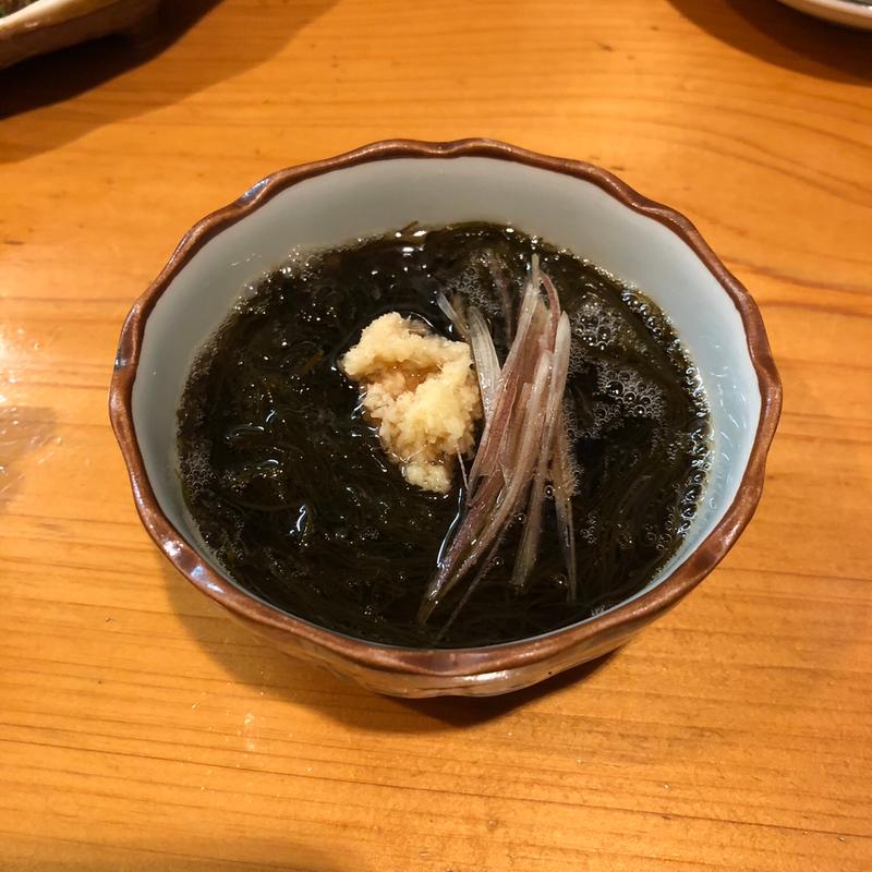 もずく酢(肴菜や あら木)