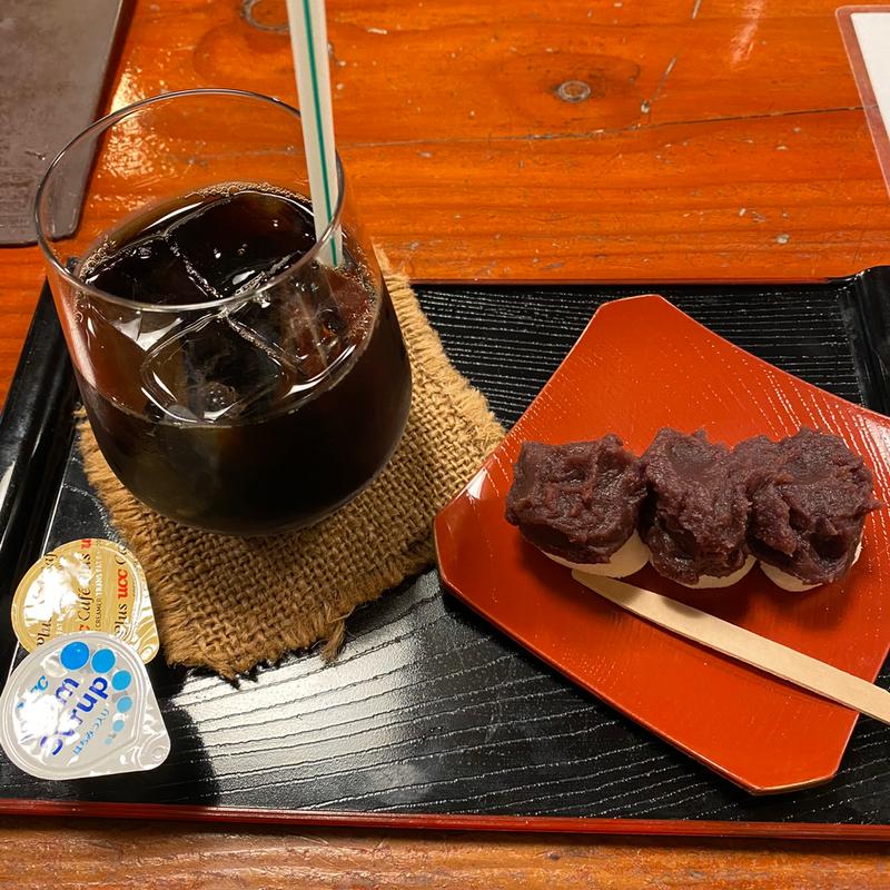 知恵の餅コーヒーセット(ちとせ )