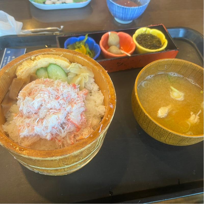 カニチラシ(カニの誠栄丸 道の駅マリンドリーム能生内)