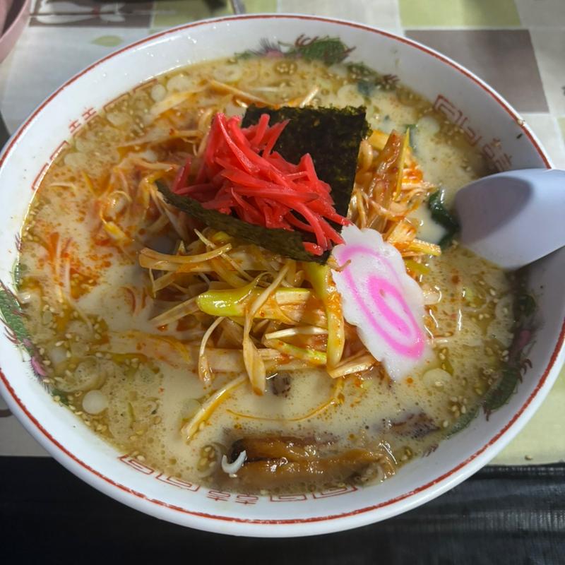 ねぎとんこつ角煮ラーメン(たけ坊 )