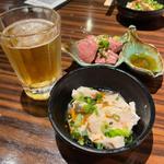 瓶ビール お通し