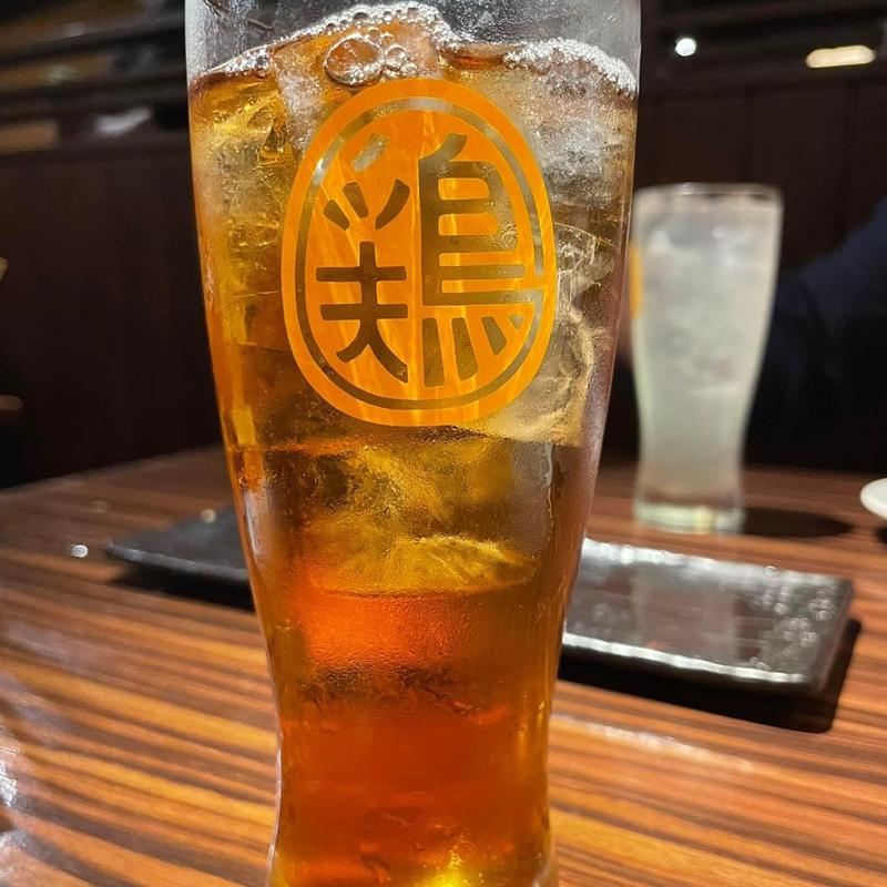 いつものウーロンハイ(いいとこ鶏 )