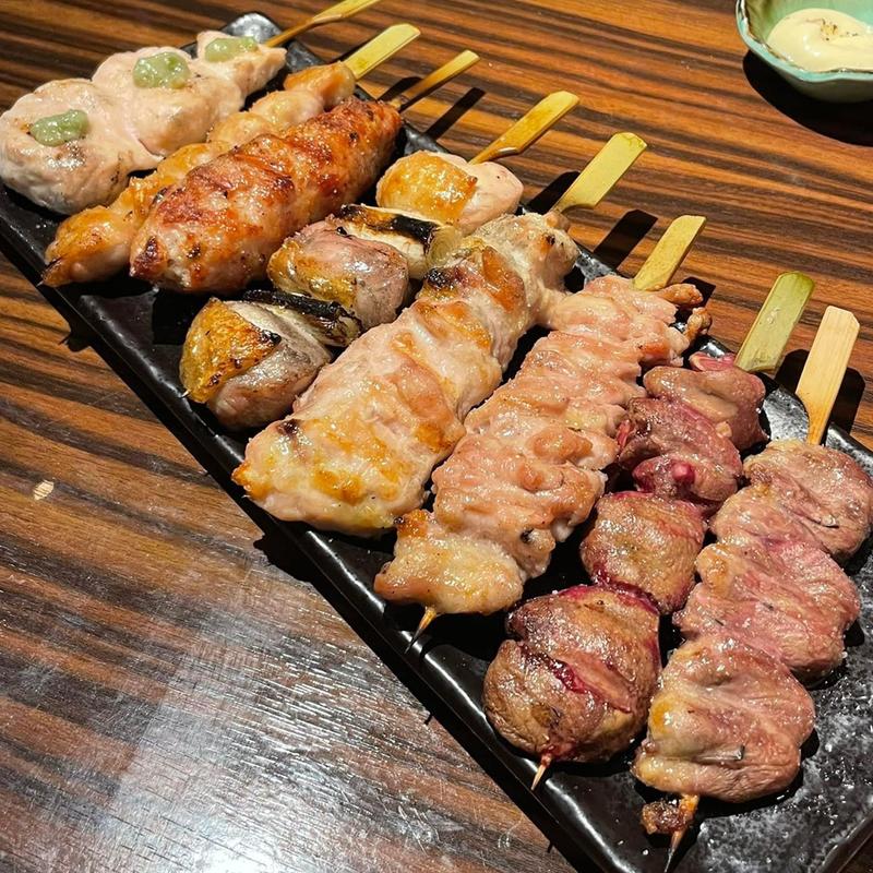 本日の串焼き盛合せ 8本(いいとこ鶏 )