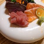 刺身三点盛り