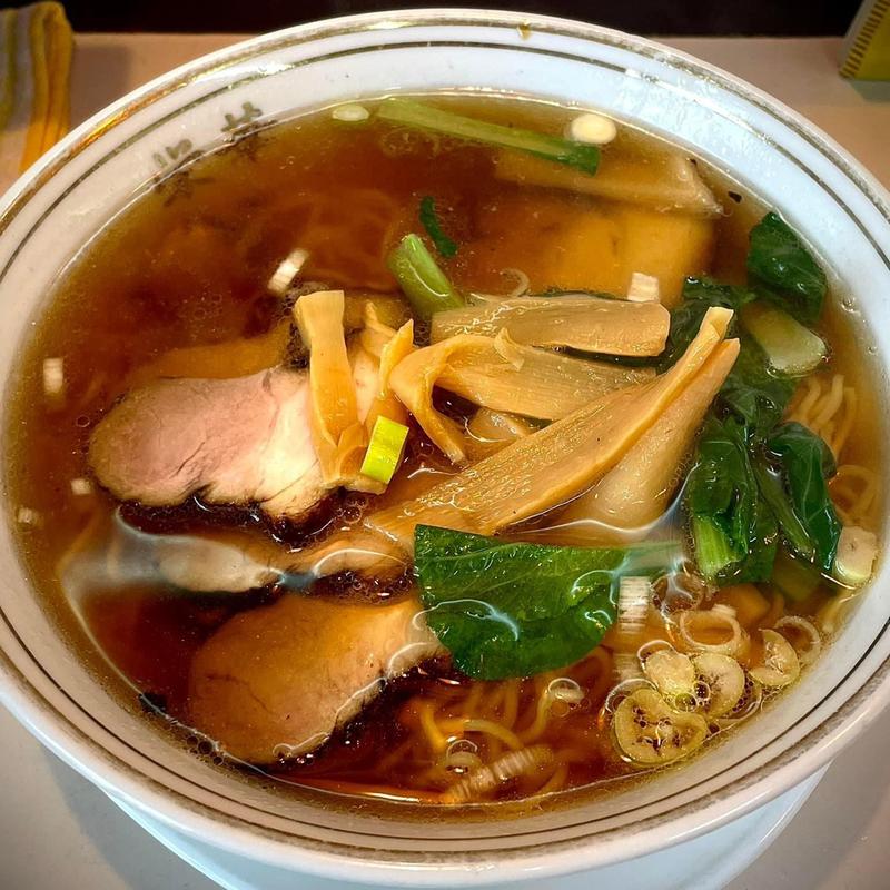 チャーシューメン(中華料理 栄華)