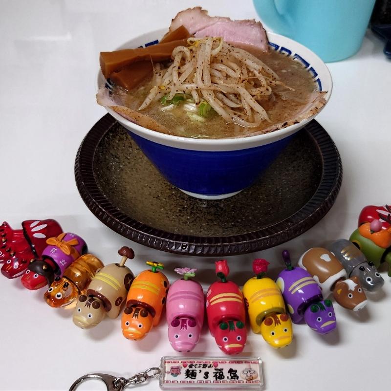 あだたら豚極漬け込み香ばし焼豚のとんぎょらあめん(自家製麺 工藤 )