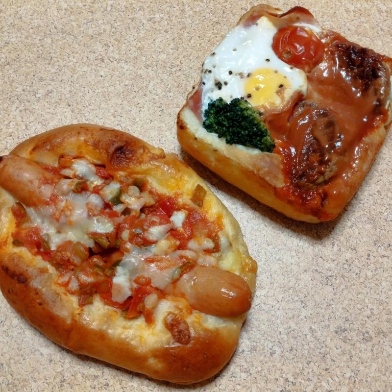 サルサドッグチョリソー、ハンバーグベーコンエッグ(BRUNO BREAD(ブルーノブレッド))