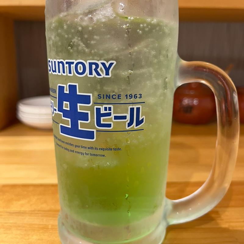 青りんごサワー(餃子 玖)