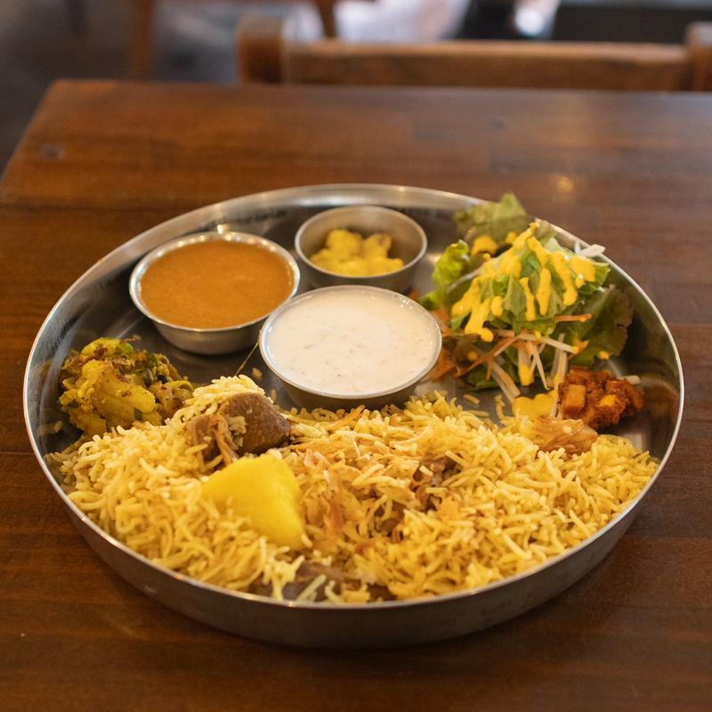 マトンビリヤニ(インド家庭料理 ミレンガ)