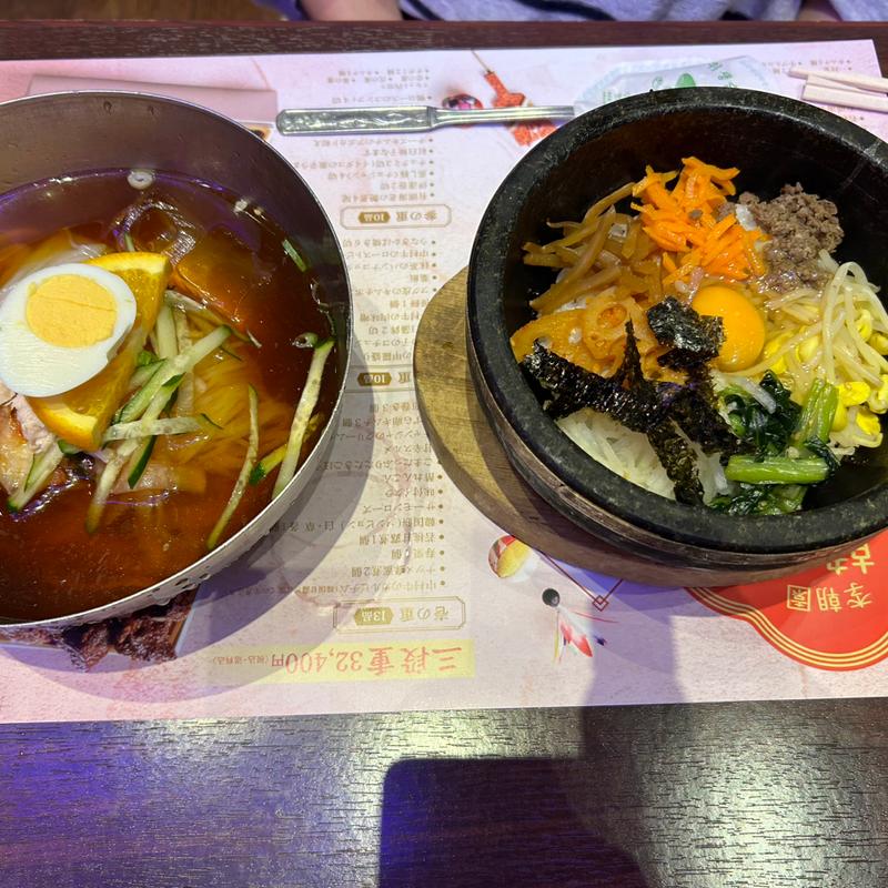 まんぷくセット(コリアンダイニング李朝園大津一里山店)