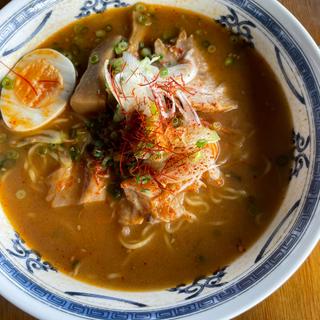 味噌五右衛門ラーメン(道の駅 遠野 風の丘)