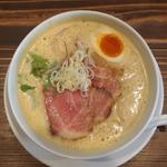 味噌泡鶏白湯