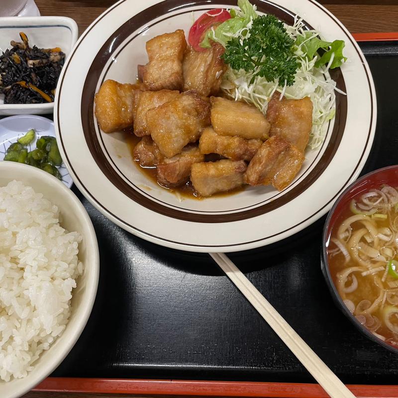 バラ定食(大盛り)(みよし食堂 )