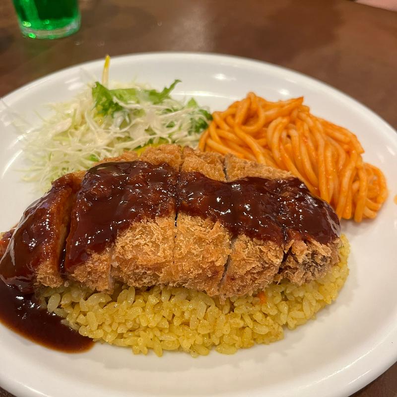 とんかつトルコライス(長崎洋食 とっとっと)