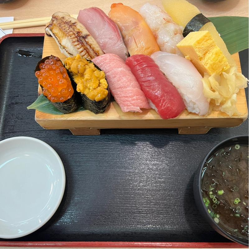 特上にぎり(仙令鮨 三井アウトレットパーク仙台港店)