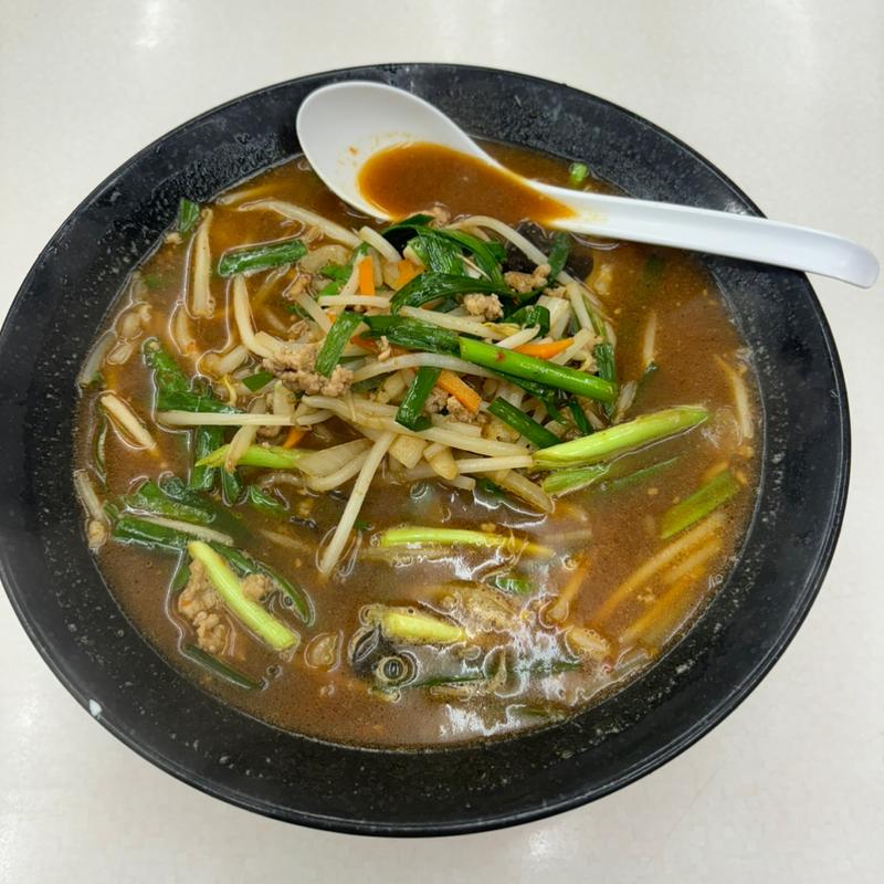 味噌ラーメン(餃子の王将 千里丘店)