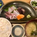刺身定食(おらい食堂)