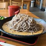 野田鴨つけざる(そば処すがわら)