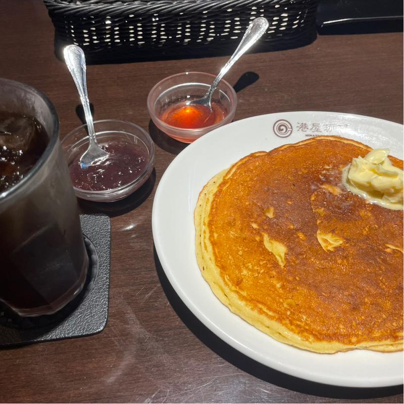 ホットケーキ(港屋珈琲)