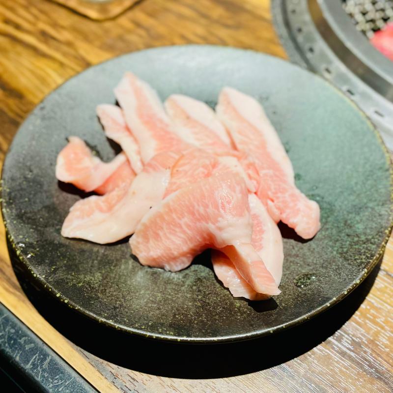 塩焼き豚トロ(焼肉ブリッヂ エキアプレミエ和光店)