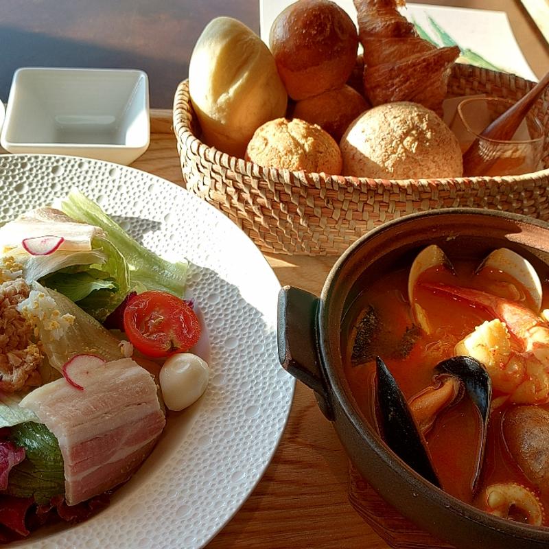 島人の朝ごはん(星のや竹富島 ダイニング)