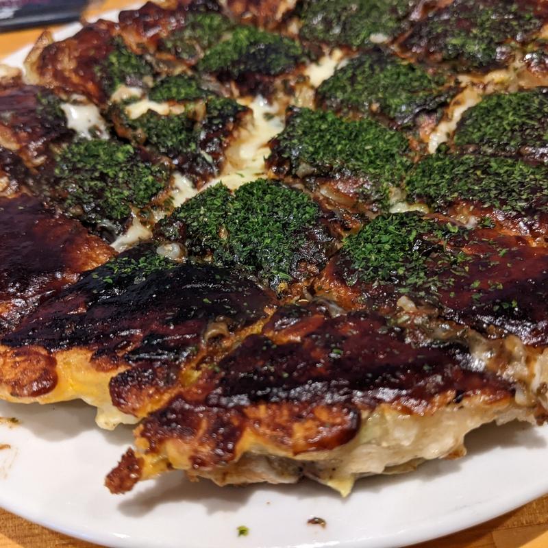 チーズ玉子(お好み焼 ふきや 大橋店)