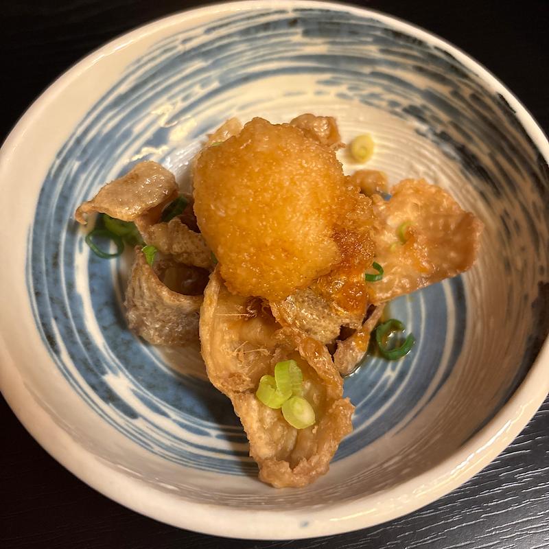 揚げ皮おろしポン酢(串ひろ )