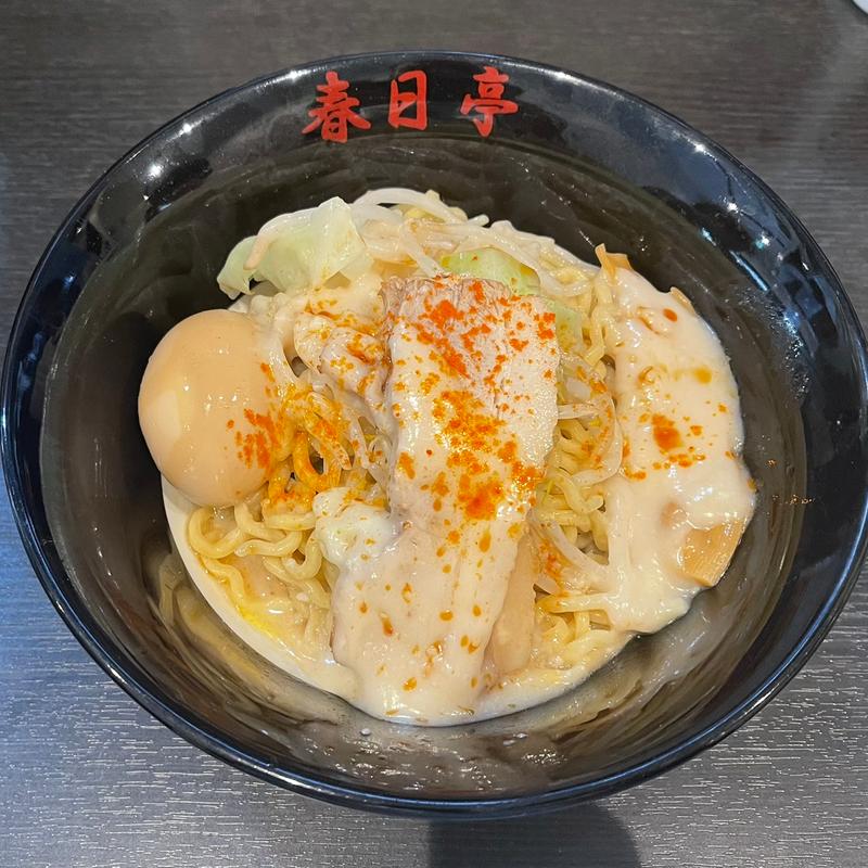 鳥豚あぶらそば(油そば春日亭 柏店)